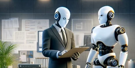 Future-oriented Robot Office Work Automation Replacing Human Tasks3
